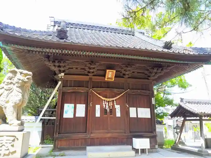 田戸社の本殿・本堂