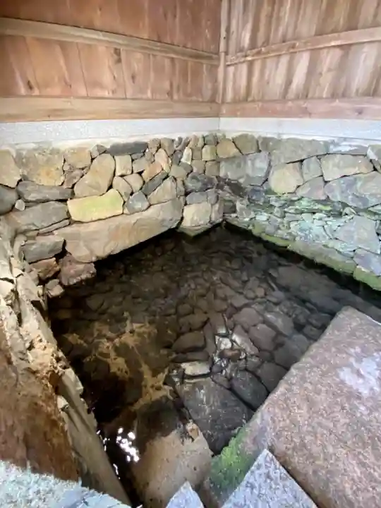 宇治上神社の手水舎