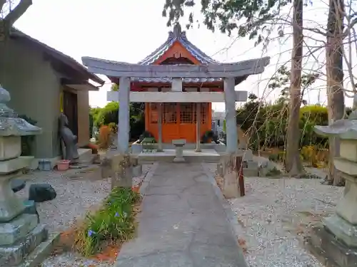 長善寺の鳥居