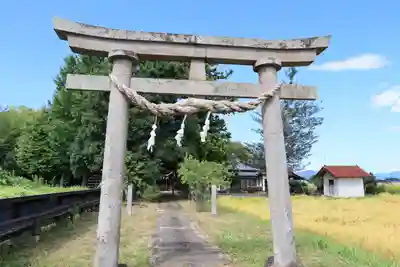 庄野菅原神社の鳥居