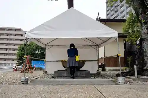 榴岡天満宮の手水舎