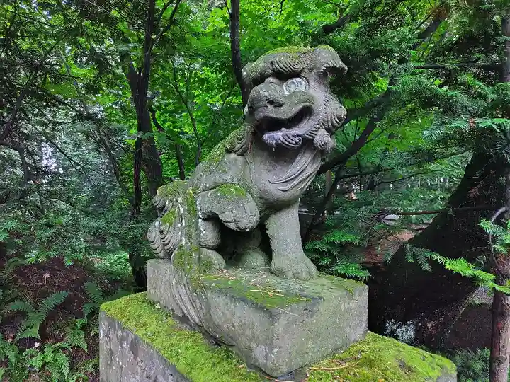 比布神社の狛犬