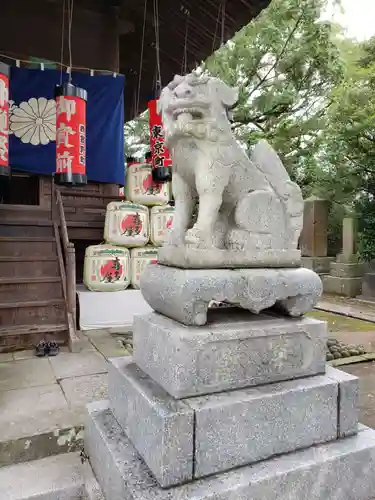 福島八幡宮の狛犬