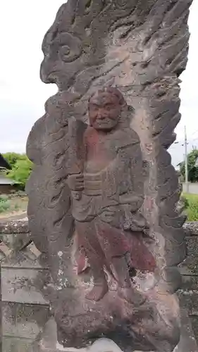 日枝神社の像