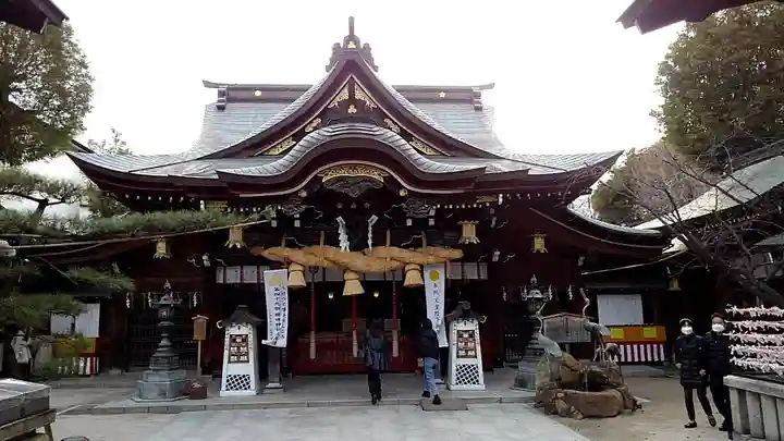 櫛田神社の本殿・本堂