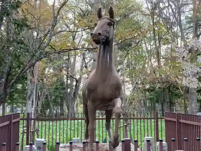 栗沢神社の狛犬