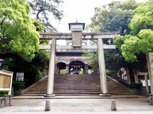 尾山神社の鳥居