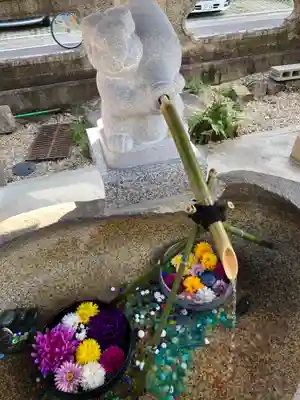 三輪神社の手水舎