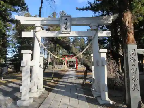 筑摩神社の鳥居