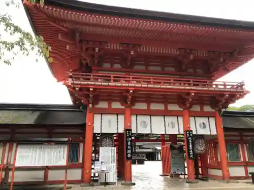 賀茂御祖神社（下鴨神社）の山門