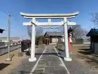 諏訪神社の鳥居