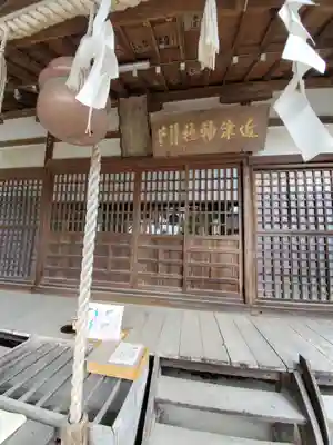 近津神社の本殿・本堂