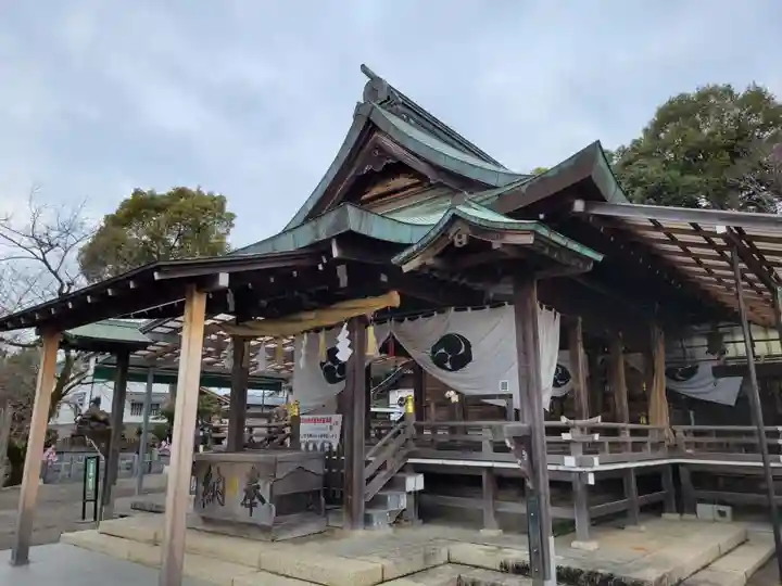 針綱神社の本殿・本堂