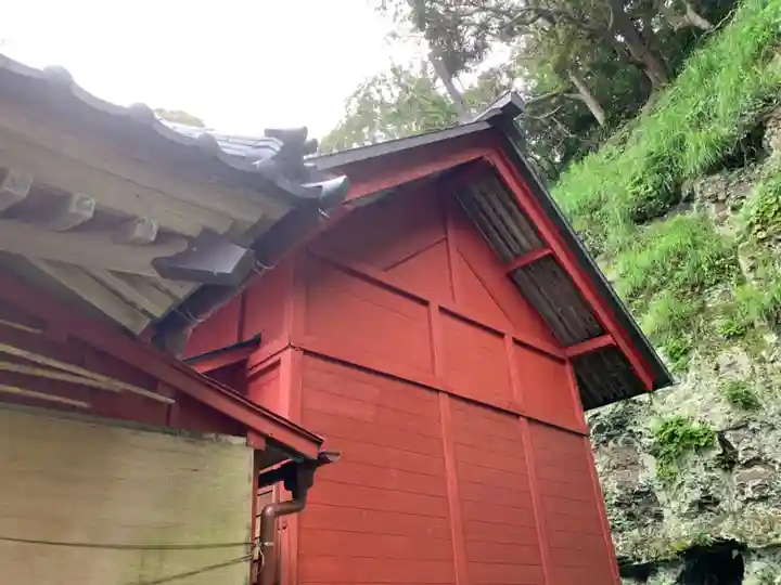 川津神社の本殿・本堂