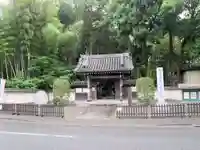 天台宗 長窪山 正覚寺の山門・神門