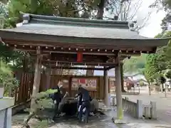 足助八幡宮の手水