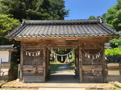粟鹿神社の山門・神門