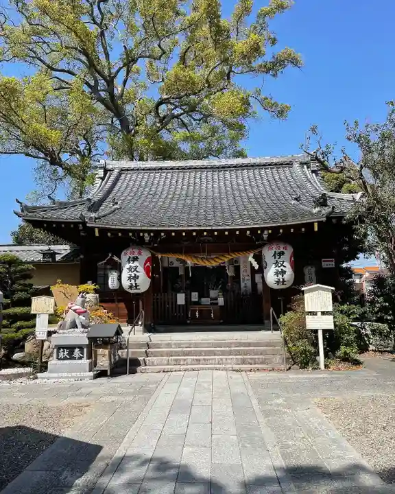 伊奴神社の本殿・本堂