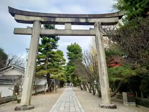 御香宮神社の鳥居