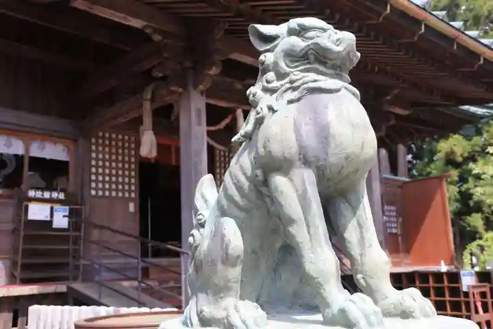 神炊館神社 ⁂奥州須賀川総鎮守⁂の狛犬