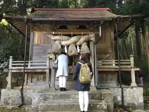 赤猪岩神社の本殿