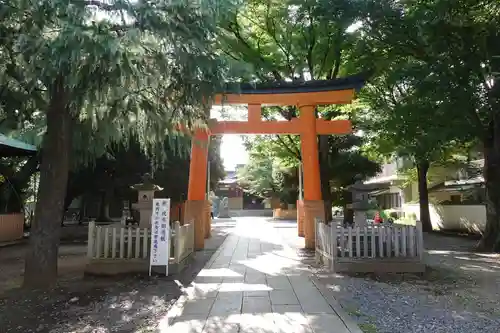 旗岡八幡神社の鳥居