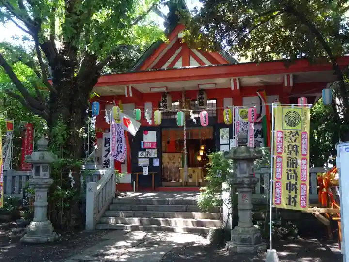 笠䅣稲荷神社の本殿・本堂