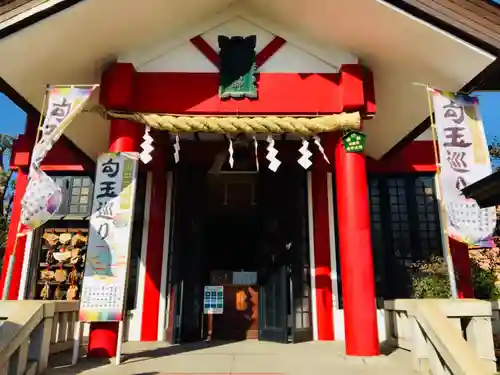 元郷氷川神社の本殿