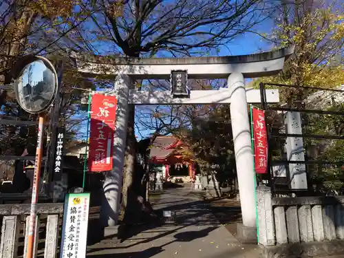 戸部杉山神社の鳥居