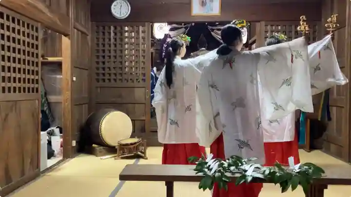 貴布祢神社の神楽