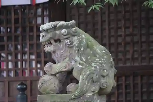 阿邪訶根神社の狛犬