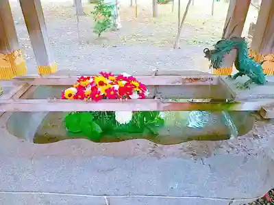 彌彦神社　(伊夜日子神社)の手水舎