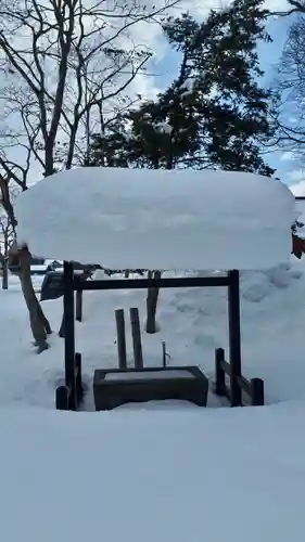 野幌神社の手水