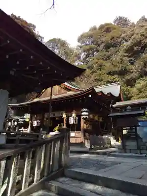 日牟禮八幡宮の本殿・本堂