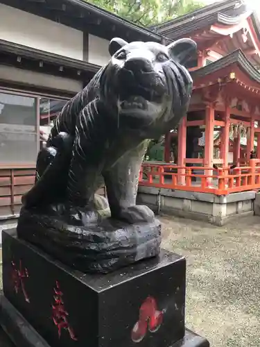 風浪宮の狛犬