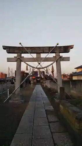 熊野神社の鳥居