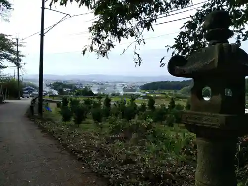 相撲神社の景色