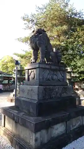 上野東照宮の狛犬