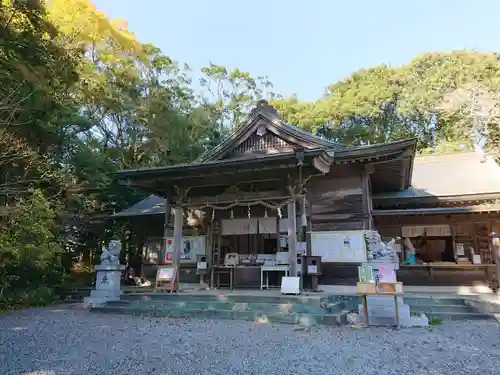 阿波々神社の本殿・本堂