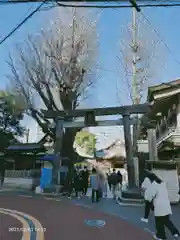 湯島天満宮の鳥居