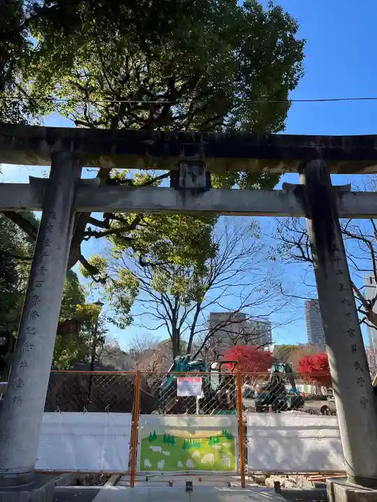 牛嶋神社の鳥居