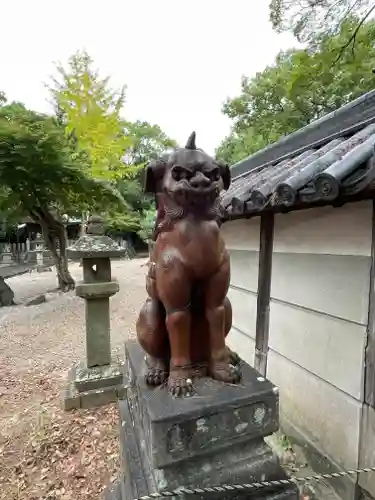 御剱八幡宮の狛犬