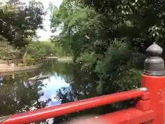 武蔵一宮氷川神社の庭園