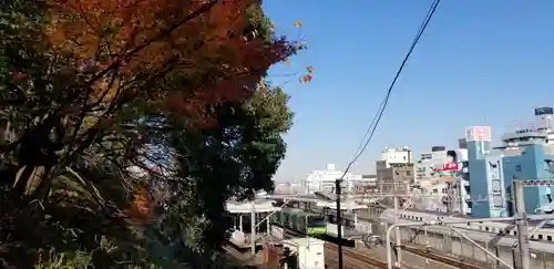 向陵稲荷神社の周辺