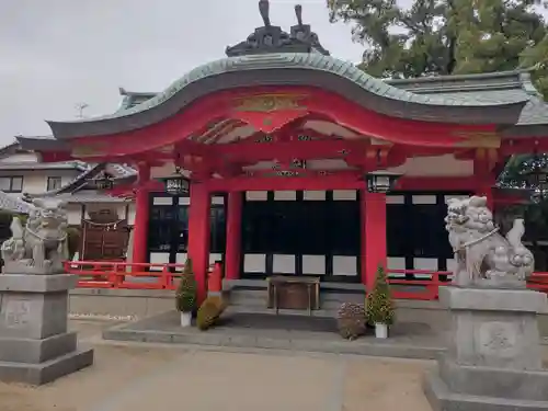 亀之森住吉神社の本殿・本堂