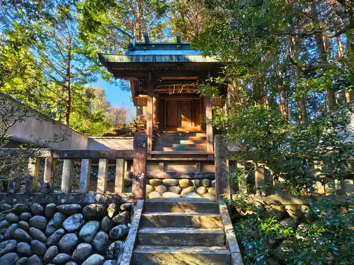 小山神社の本殿・本堂