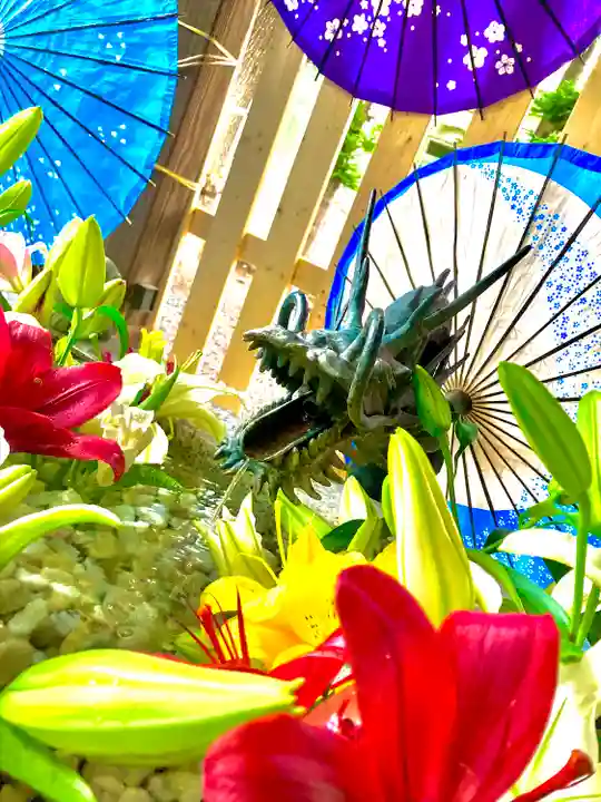 札幌諏訪神社の手水舎