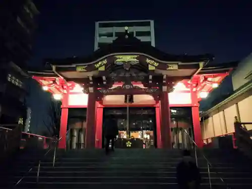 成子天神社の本殿・本堂