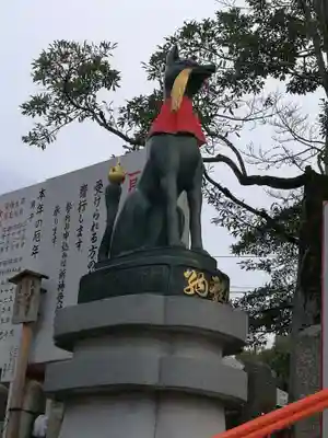 伏見稲荷大社の狛犬