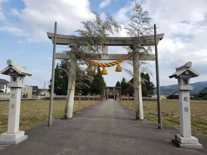中野神社の鳥居